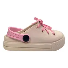 Babuche Tênis Infantil Leve Antiderrapante Star Com Cadarço Calce Fácil Moda Feminina