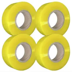 Kit 4 Fitas Largas Transparentes 40mm x 500m – Alta Resistência
