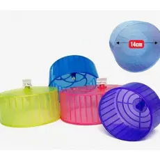 RODINHA PLÁSTICA HAMSTER BRINQUEDO ROEDORES 14CM