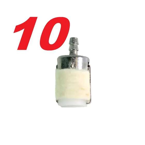Pct C/ 10 und. - Filtro Combustível Metal-Feltro Ms-Rc-Imp-43-52Cc