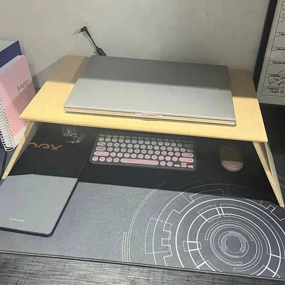 Suporte de notebook para cama sofa mesa apoio em mdf cru bandeja de servir cama quarto sala