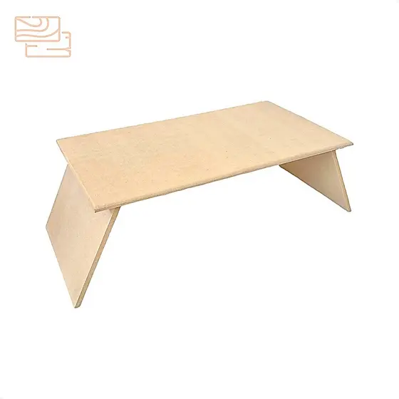 mesa e suporte para notebook apoio em mdf cru bandeja de servir cama quarto sala decoração