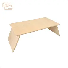 mesa e suporte para notebook apoio em mdf cru bandeja de servir cama quarto sala decoração