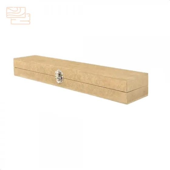 Caixa para faca mdf estojo de madeira 8" Polegadas 35x7x4,5 presente