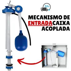 Reparo Torre ENTRADA Universal Com Boia Para Caixa Acoplada Mecanismo Valvula Para Caixa Acoplada