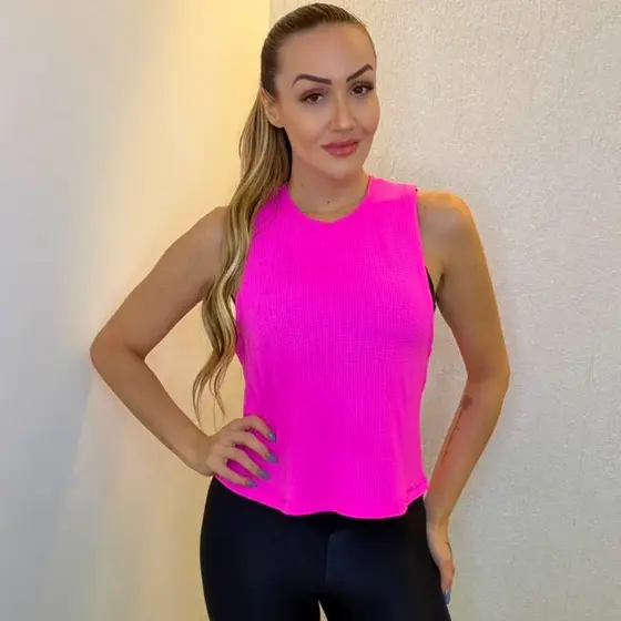 Regata Feminina Fitness Dry Fit Academia
