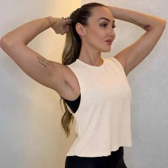 Blusa Feminina Regata Dry Fit Academia Malhar