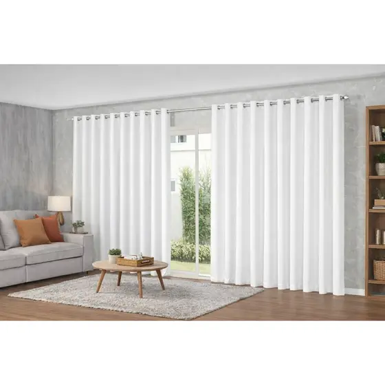 Cortina Letícia 6,00x2,80m | Ideal para Sala e Escritório