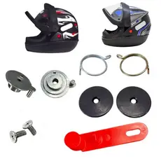 Kit Reparo Viseira San Marino Taurus Automático FW3 Automatic Completo Peças capacete