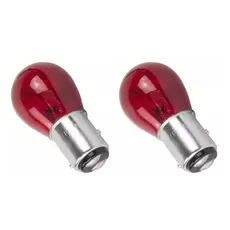 PAR Lampada Lanterna Freio 2 Polos 23w/8w 12v Vermelha Universal SOLIDEZ