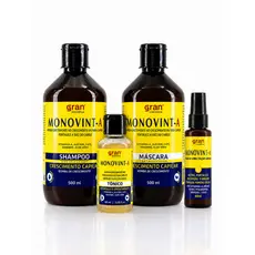 Kit Monovin A Completo + Óleo de Umectação Crescimento Acelerado e Nutrição Capilar