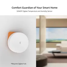 SONOFF SNZB-02P Sensor De Umidade De Temperatura Zigbee Alerta De Alta Precisão Cena Inteligente via eWeLink Trabalho Com Múltiplos Gateways
