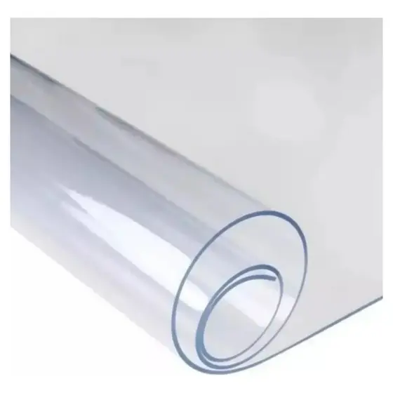 Chapa Placa PVC Transparente Cristal 120x60cm 0,30mm 0,50mm e 1mm
