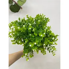 Plantas Eucalipto Artificial Floral Folhagem P/ Decoração Casamento, Arranjo Bem Cheio /C0011