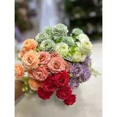 Peônia Seda Flores Artificiais (h0021) Falso Buquê De Casamento Decoração Do Partido Flores Do Dia Dos Namorados