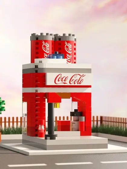 Mini Blocos de Montar Edifícios – Brinquedo Criativo e Educacional