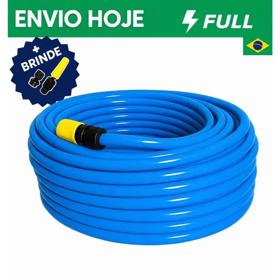 Mangueira de Jardim Alta Resistência (C/ Bico Esguicho de brinde)  Completa 5 a 20 Metros