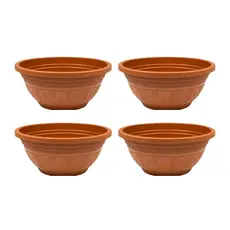 Kit 10 Vaso Cuia Redondo 6 Litros Resistente para Cultivo de Plantas Flores e Ervas