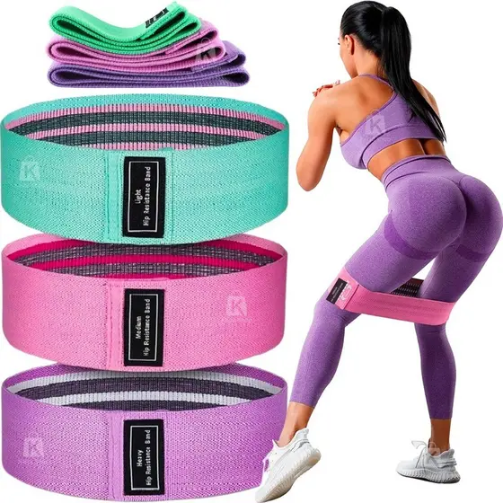 Kit Mini Band 3 Faixa Terabander Extensor Superband Elástico
