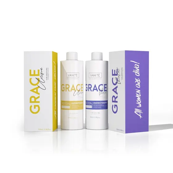 Progressiva sem formol Grace Enzimoteraphy Unique + Violet 100ML
