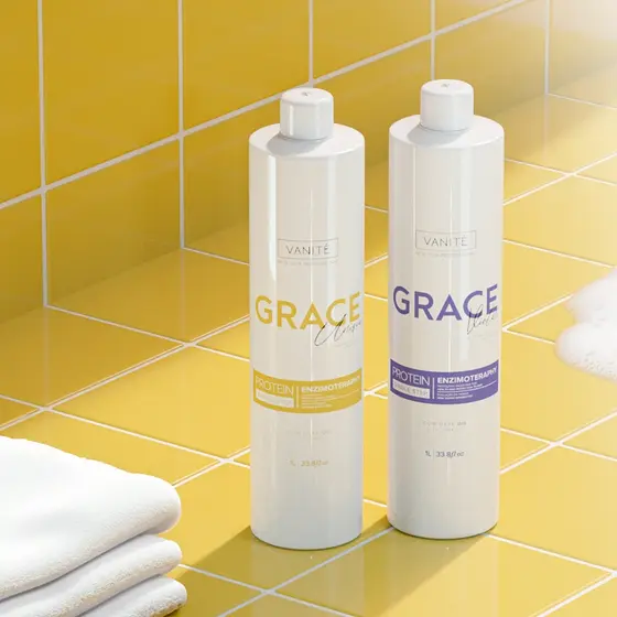 Escova Progressiva Definitiva Profissional Sem formol - Grace Unique 1000ml + Grace Violet 1000ml