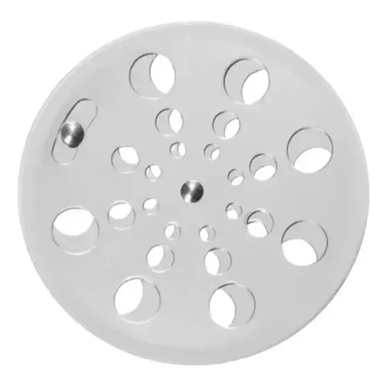 Tampa Ralo Grelha Redonda 15cm Inox Abre E Fecha Rotativo