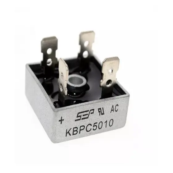 Placa De Diodo Ponte Retificadora Kbpc5010 50a 1000v