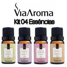 Kit Essência  para Difusor Aromatizador umidificador elétrico Via Aroma Kit a Escolher