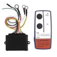 Controle Remoto Wireless Sem Fio Guincho Elétrico Relé 12v