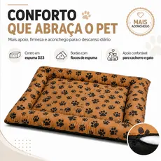 Cama para Cachorro Grande Lavável com Zíper - Tamanho P ao GG - Conforto e Durabilidade | Qualidade Premium