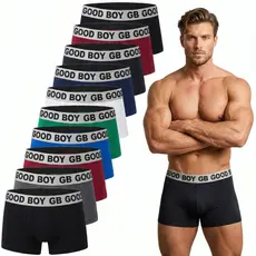 Kit Cuecas Boxer Masculina Microfibra Forro 100% Algodão Premium