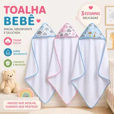 Toalha de banho para bebê Toalha de Banho infantil 70x70 cm Menina Menino