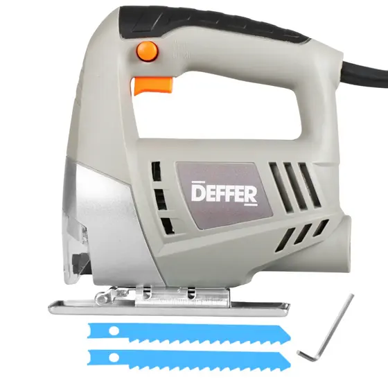 Serra Tico Tico Elétrica 550w Base Ajustável Com 2 Serras e Acessórios - DEFFER