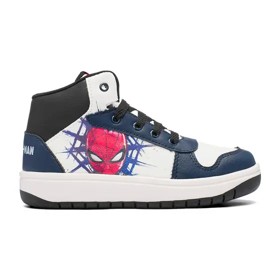 Tenis Infantil Meninos Cano Alto Homem Aranha Spiderman Marvel Original