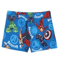 Sunga Shorts Infantil Praia Proteção UV Avengers Marvel Licenciado