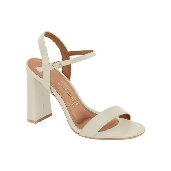 Sandalia Feminina Salto Alto Grosso Casual Vizzano Original