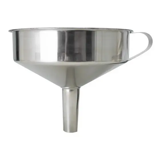 Funil Em Aço Inox 12cm Grande - Kehome