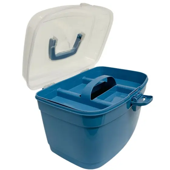 Maleta Box Com Divisória Multiuso M Paramount - Azul