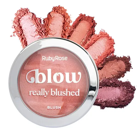 Blush Facial Com Tecnologia Baked Really Blushed Blow Ruby Rose