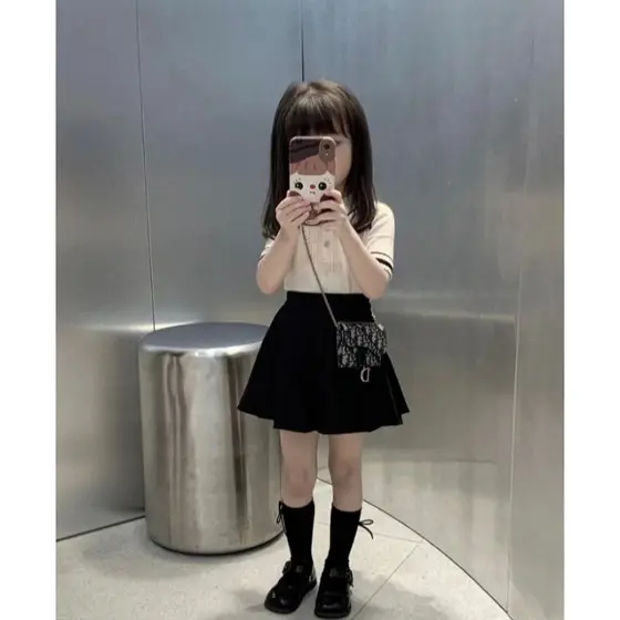 saia colegial infantil pinssada cospley coreana pop preta branca rosa azul