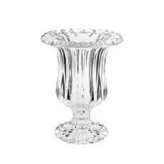 Vaso com Pé em Vidro Renaissance Kansas Lyor 15×12 cm