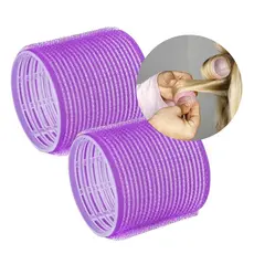 Kit 2 Bobes Auto Aderente para Cabelo  Secos Vertix Nº 5 44mm
