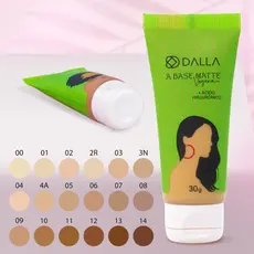 Base Matte Vegana Com Ácido Hialurônico 30g