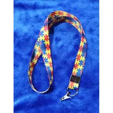 Cordão Quebra Cabeça do Autista Autismo e Girassol