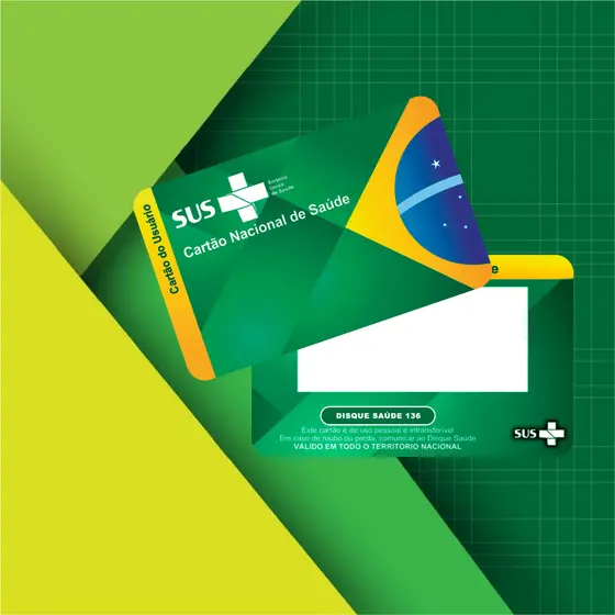 Cartão SUS e documento em Geral em PVC