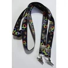 Cordão Neurodiversidade 20MM para crachás