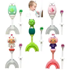 Escova de bebe dentes Kit 2 bebês Crianças Cerdas Macias infantil estojo escova de dente 1 ano bebe