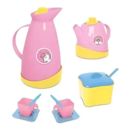 Kit café infantil brinquedo Cozinha Infantil Acessórios Cafezinho