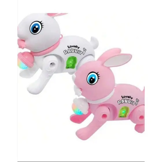 Brinquedo Com Som E Luz Musical que Anda modelo porquinho