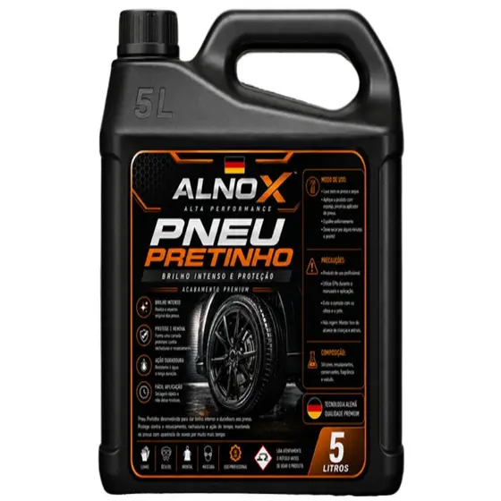 PNEU PRETINHO, LIMPA PNEU, SELANTE DE PNEU 1L